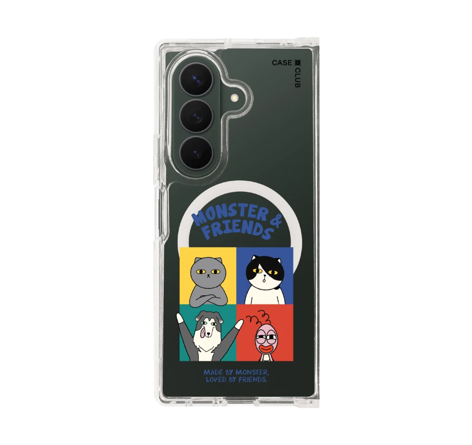 monster & friends meet the friends