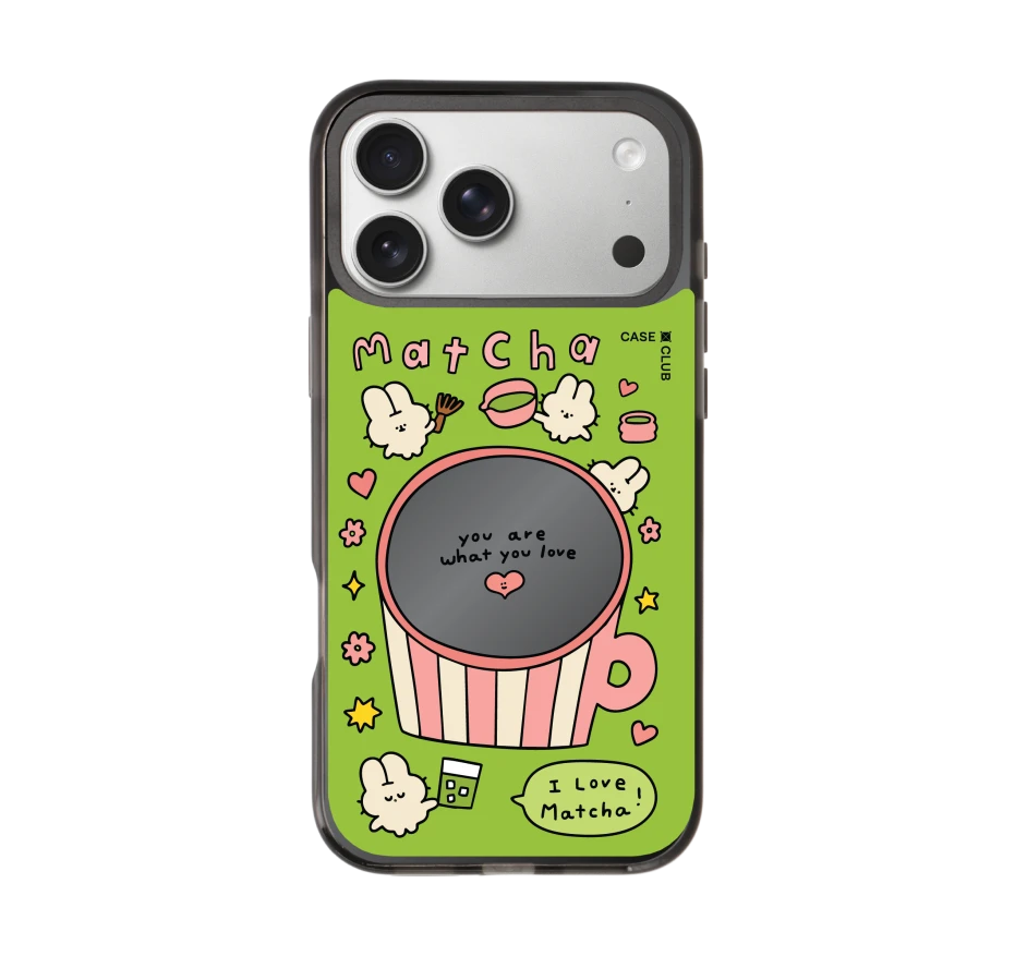 fluffy bunny matcha