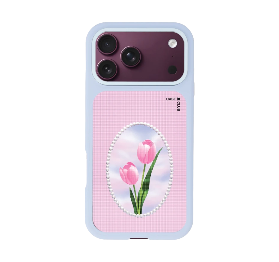 halftone tulips