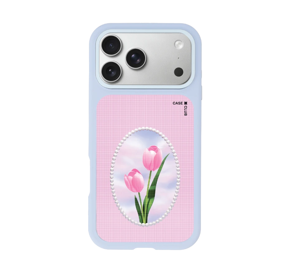 halftone tulips