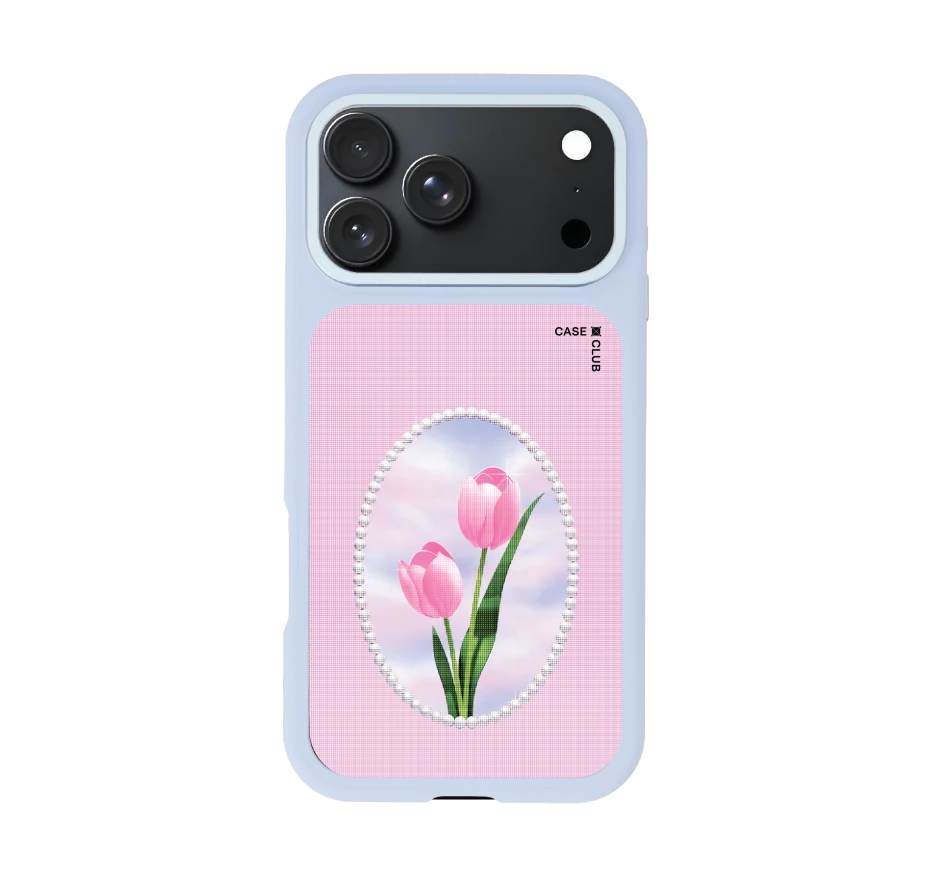 halftone tulips
