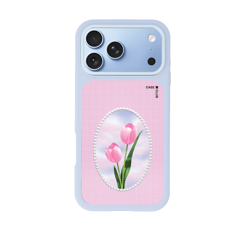 halftone tulips