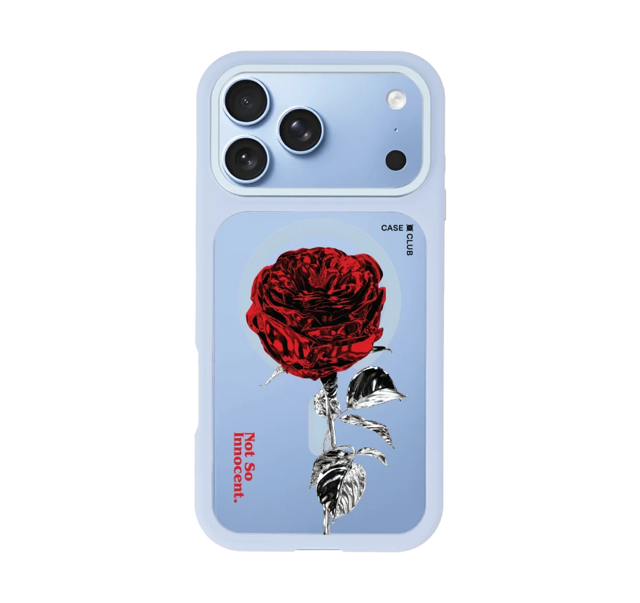 metallic rose
