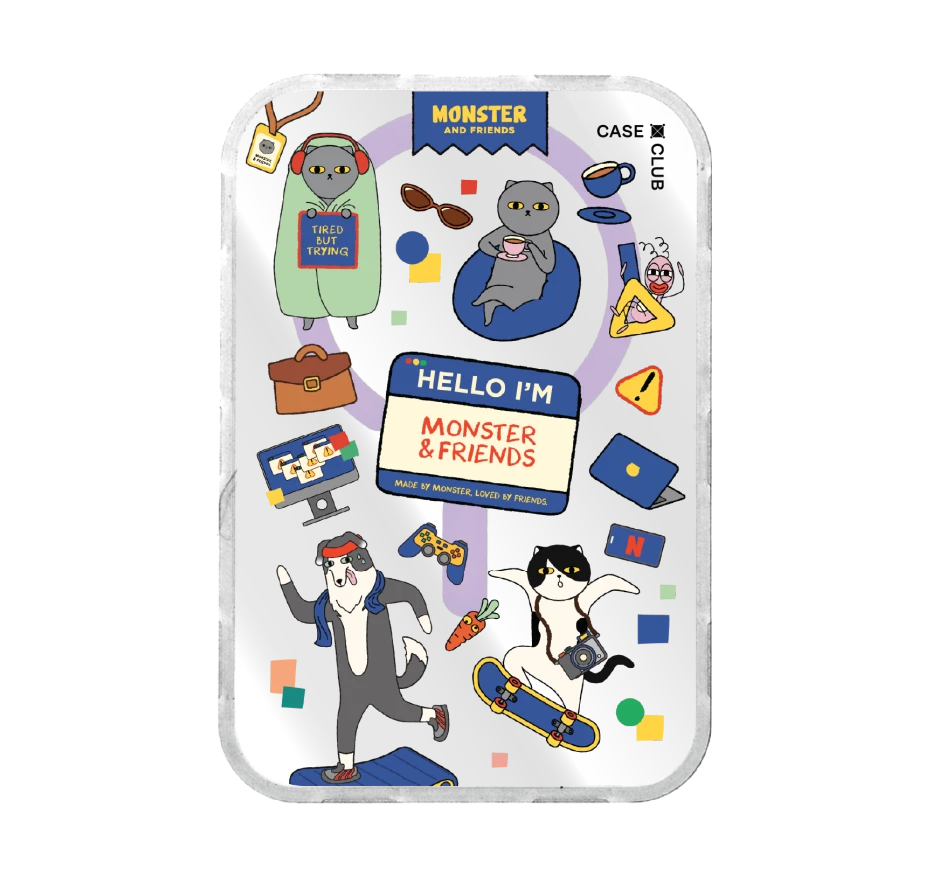 monster & friends happy mess