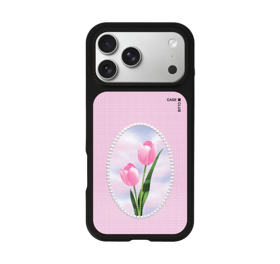 halftone tulips