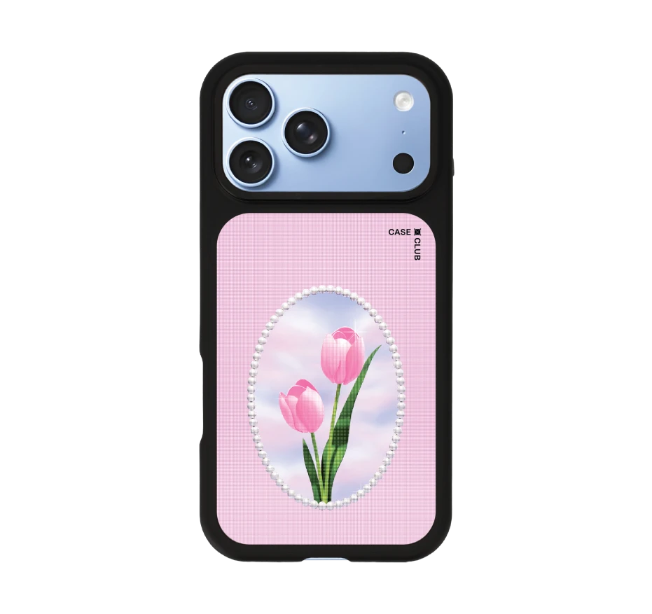 halftone tulips