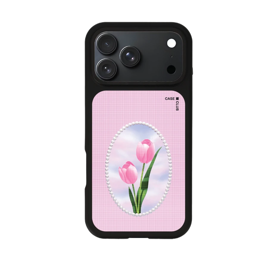halftone tulips