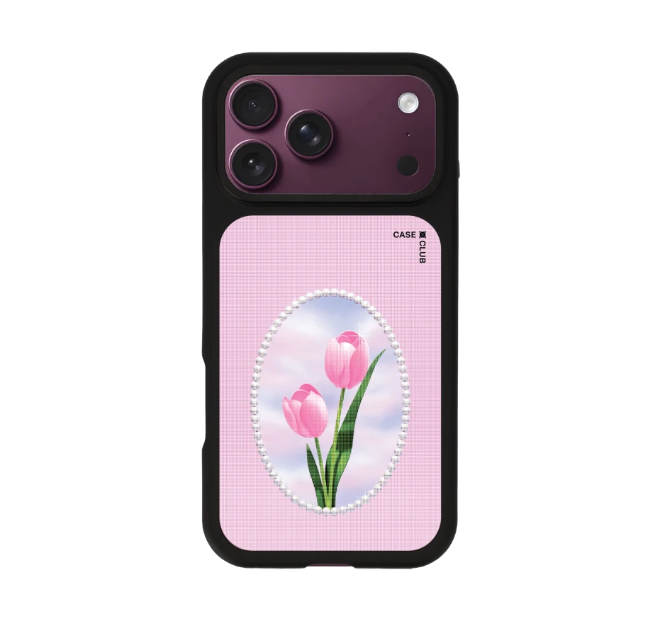 halftone tulips