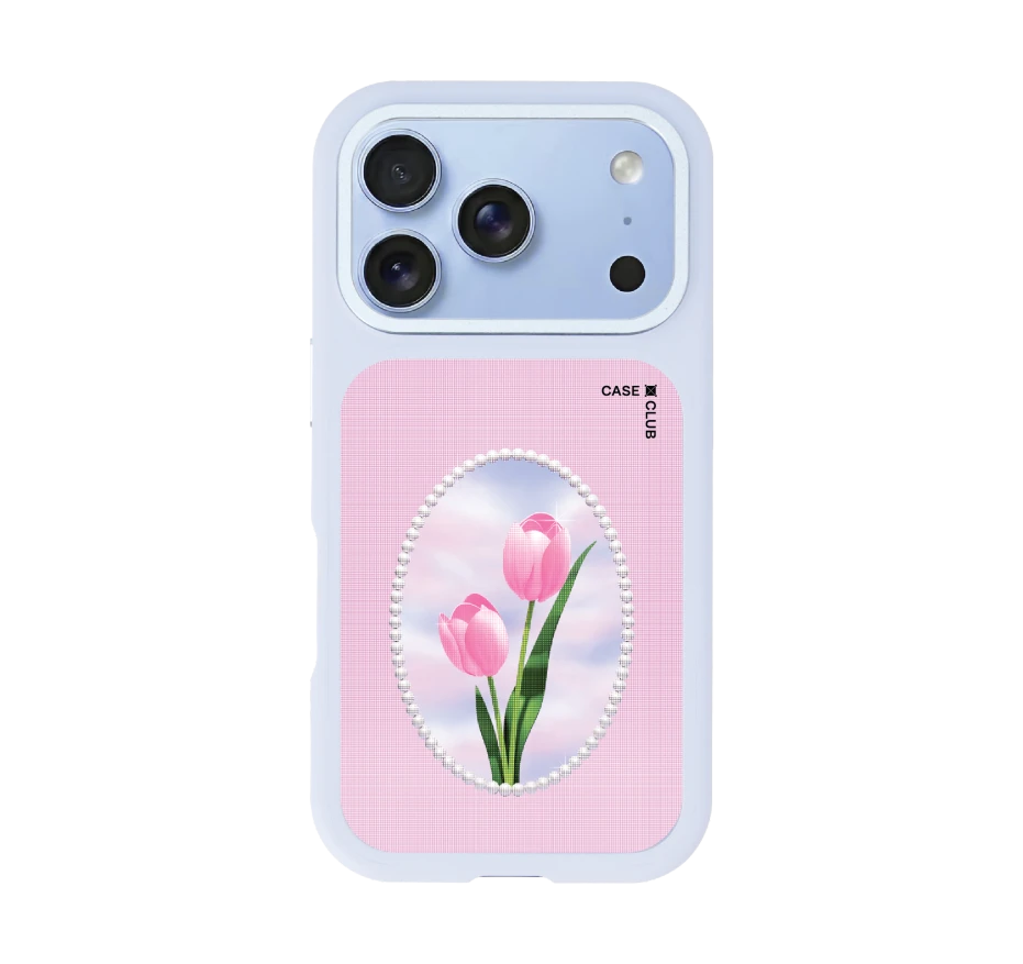 halftone tulips