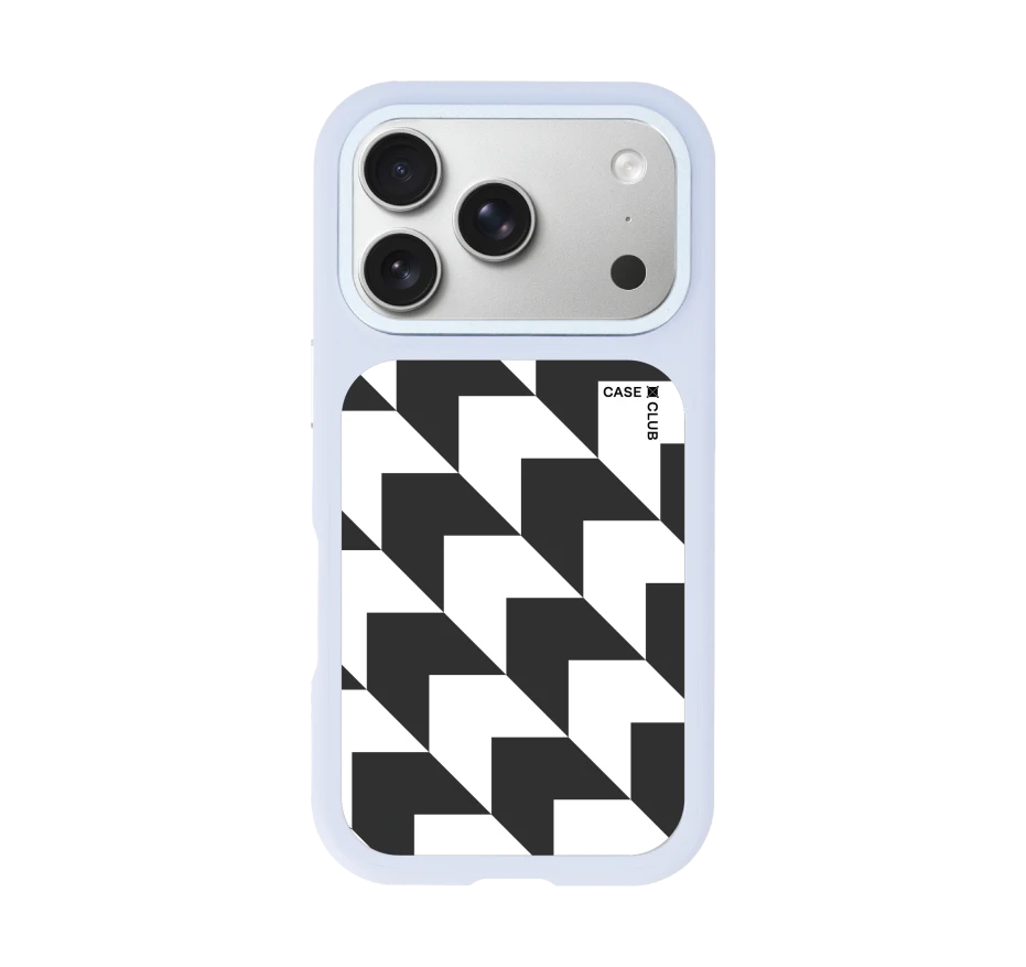 mono houndstooth