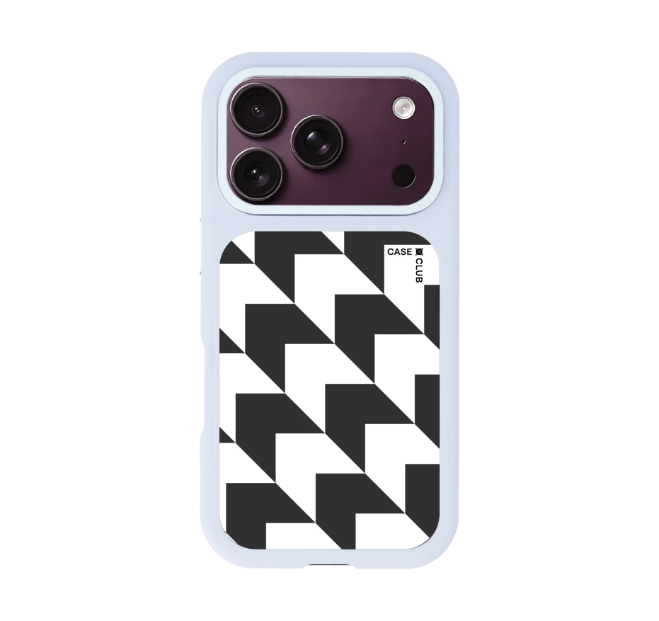 mono houndstooth