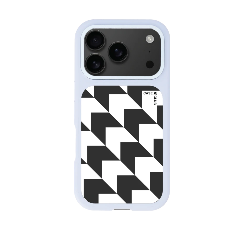 mono houndstooth