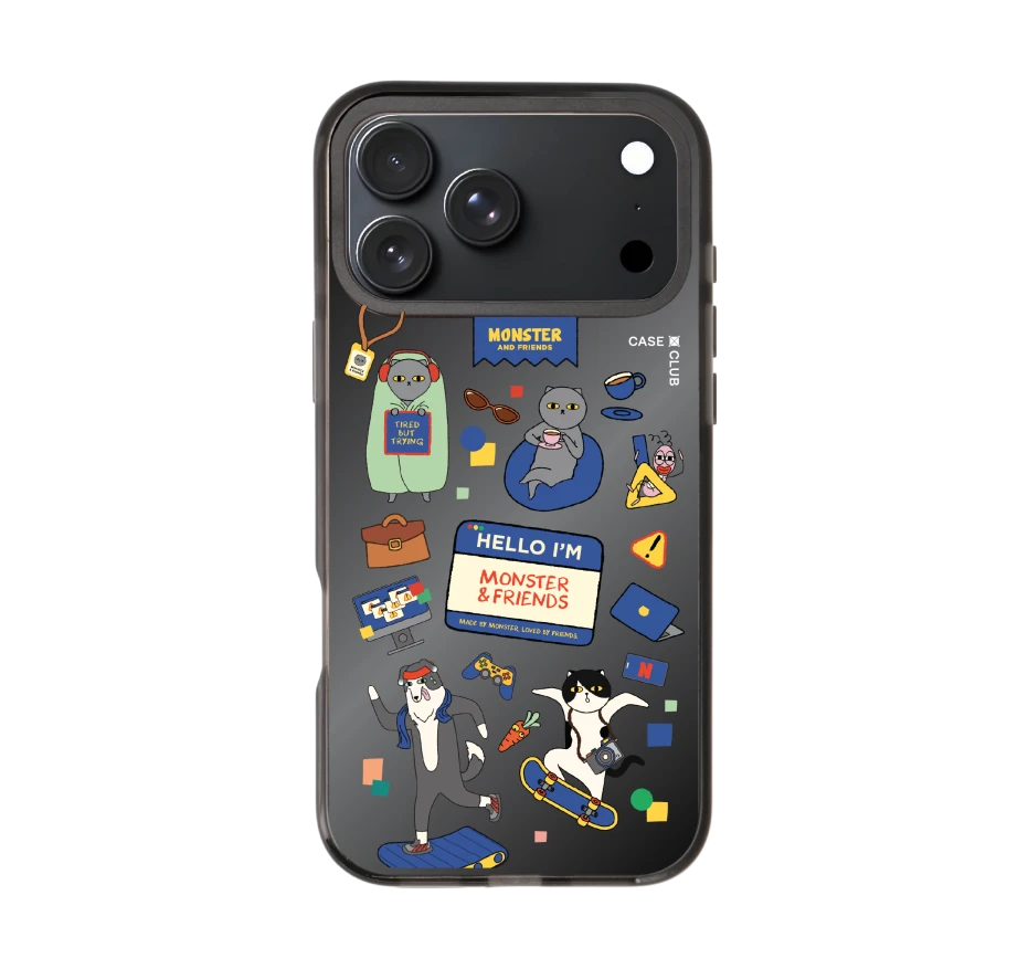 monster & friends สติ๊กเกอร์