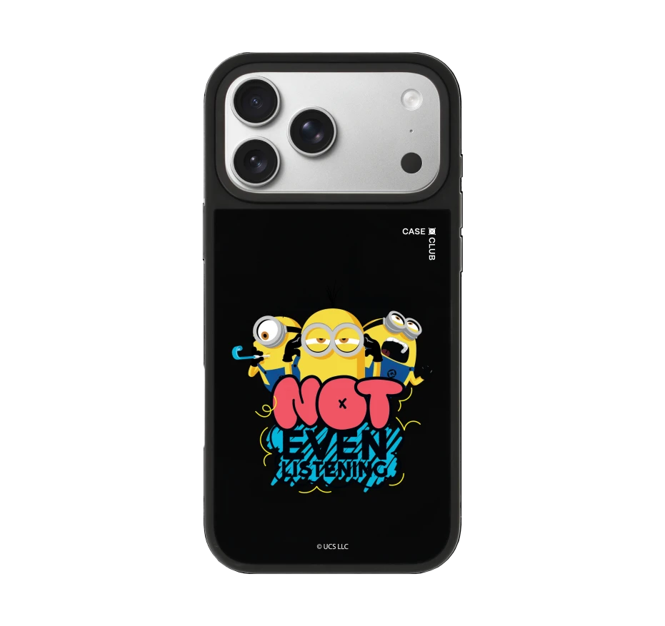 minions not even listening