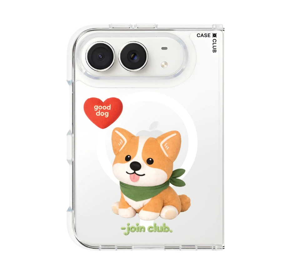 join the club heartful corgi