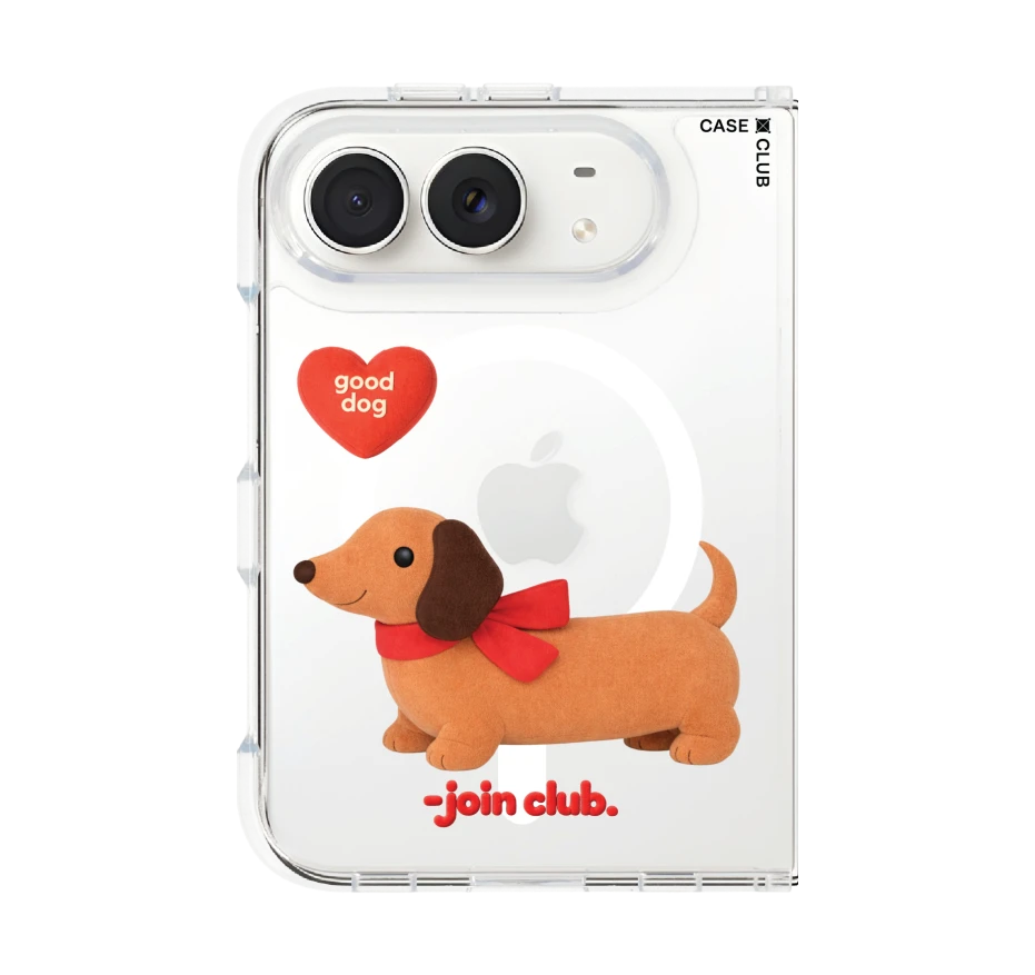 join the club heartful dachshund