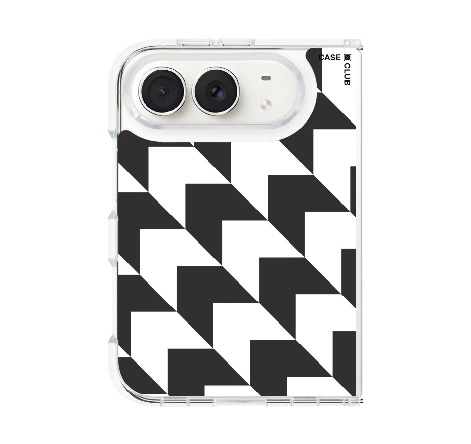 mono houndstooth