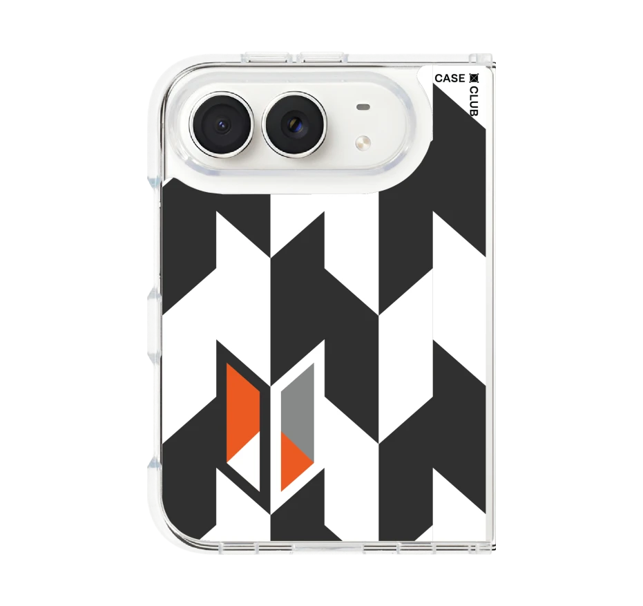 vertical houndstooth
