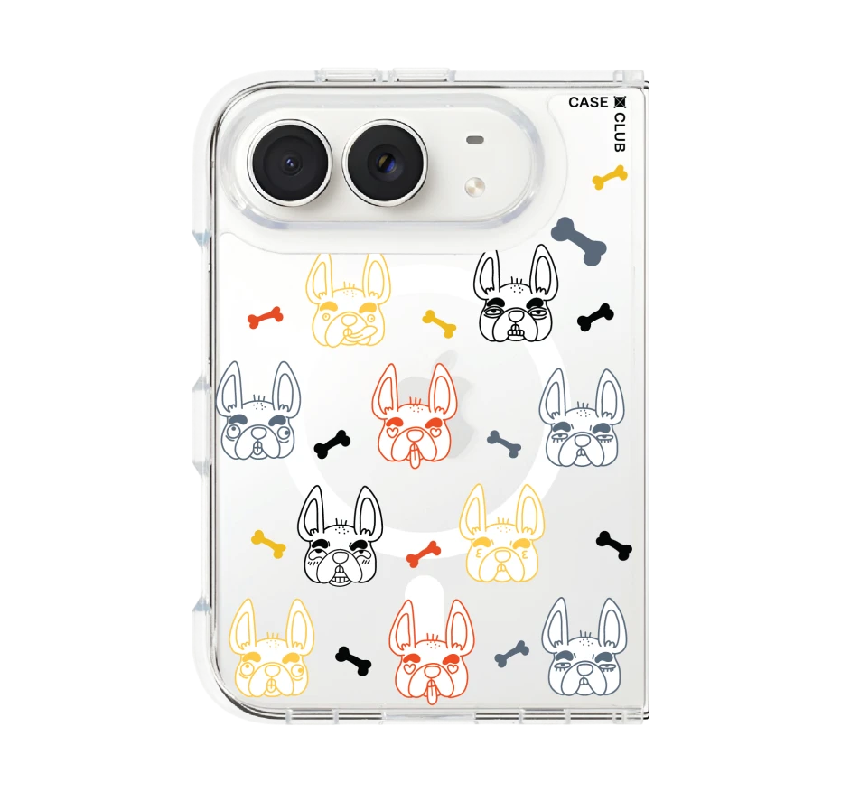 french bull dog pattern