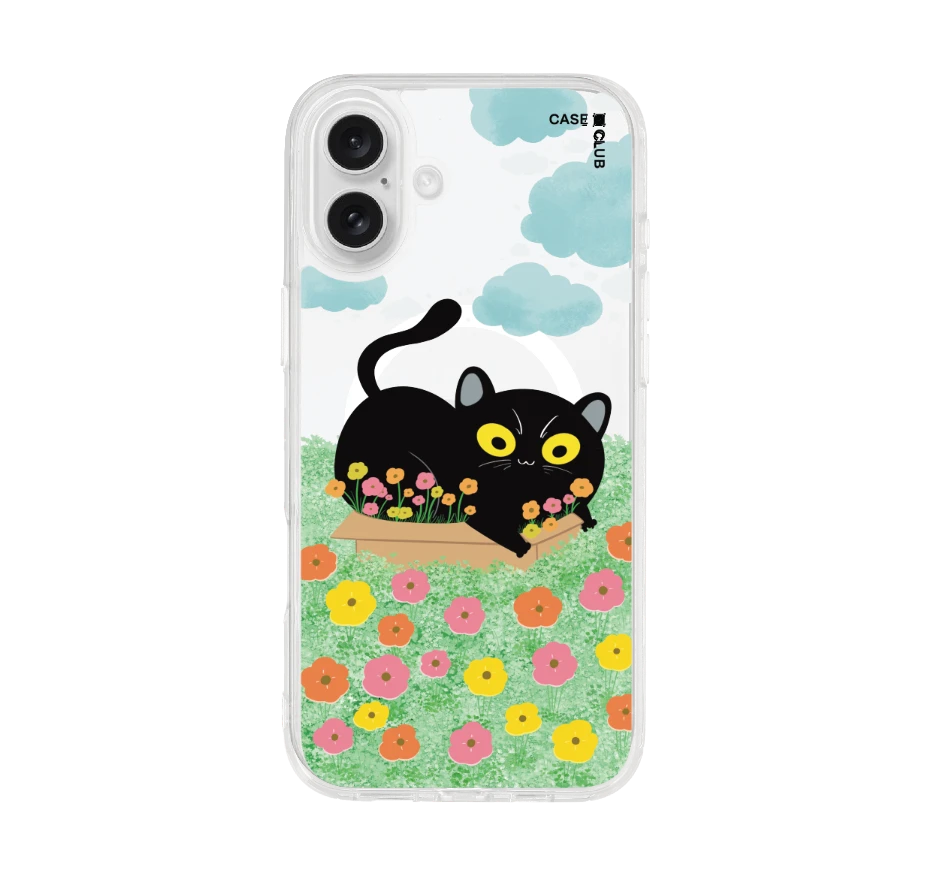 สวนดอกไม้ของแมวดำ