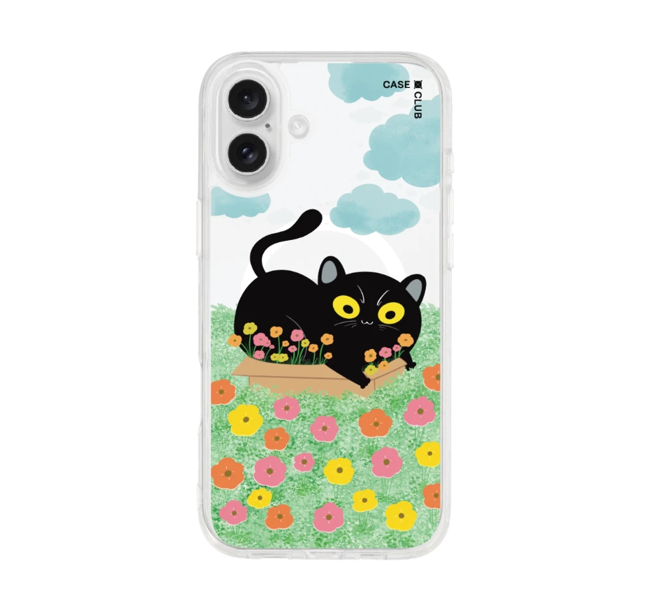 สวนดอกไม้ของแมวดำ