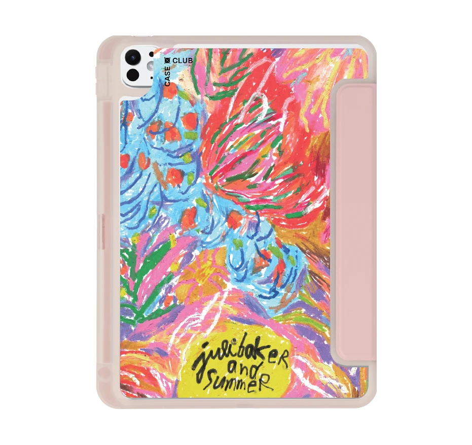 ดอกไม้สไตล์ abstract โดย juli baker