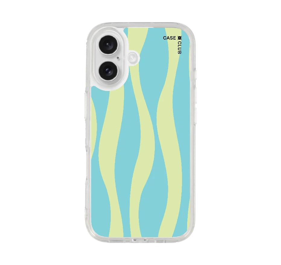 ลายคลื่นมิ้นต์บลู