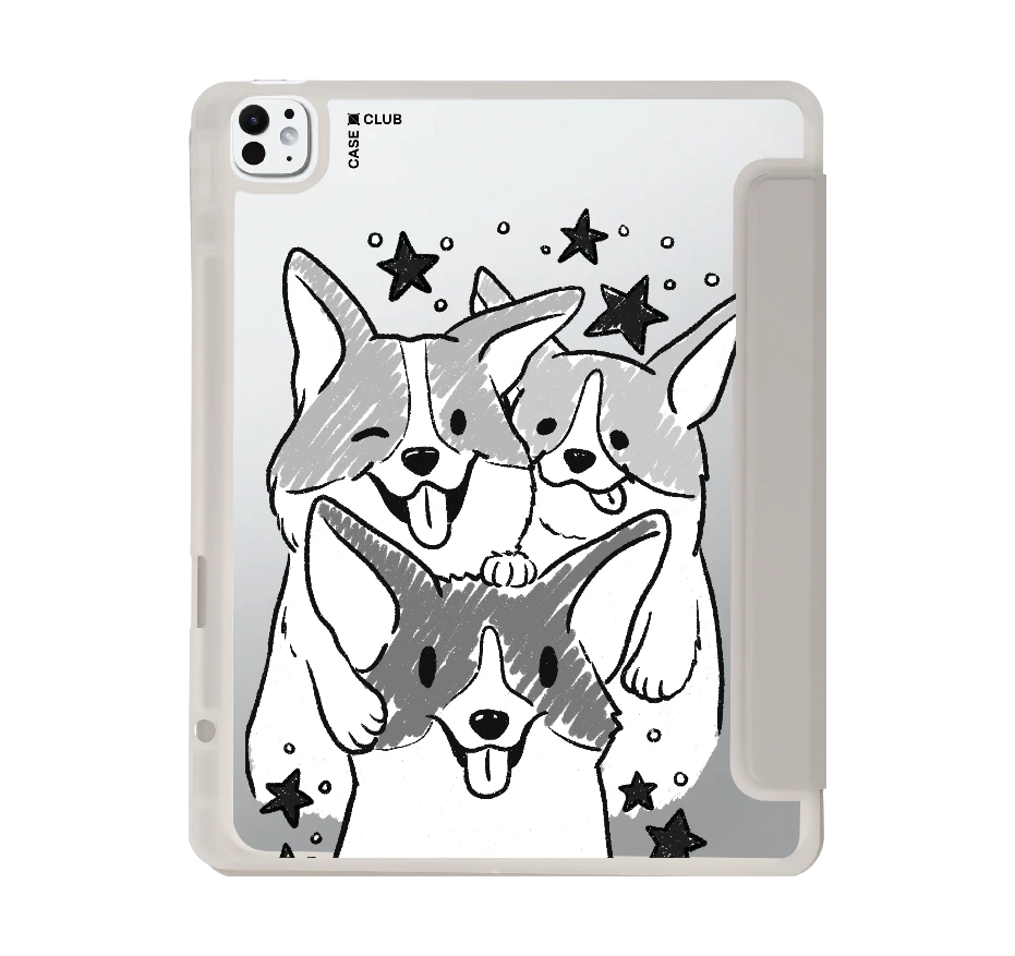 corgi trio