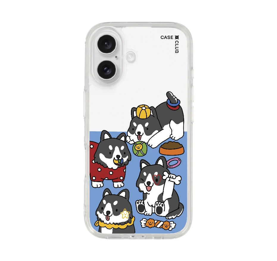 ฮัสกี้สุดป่วนกับของเล่นคู่ใจ