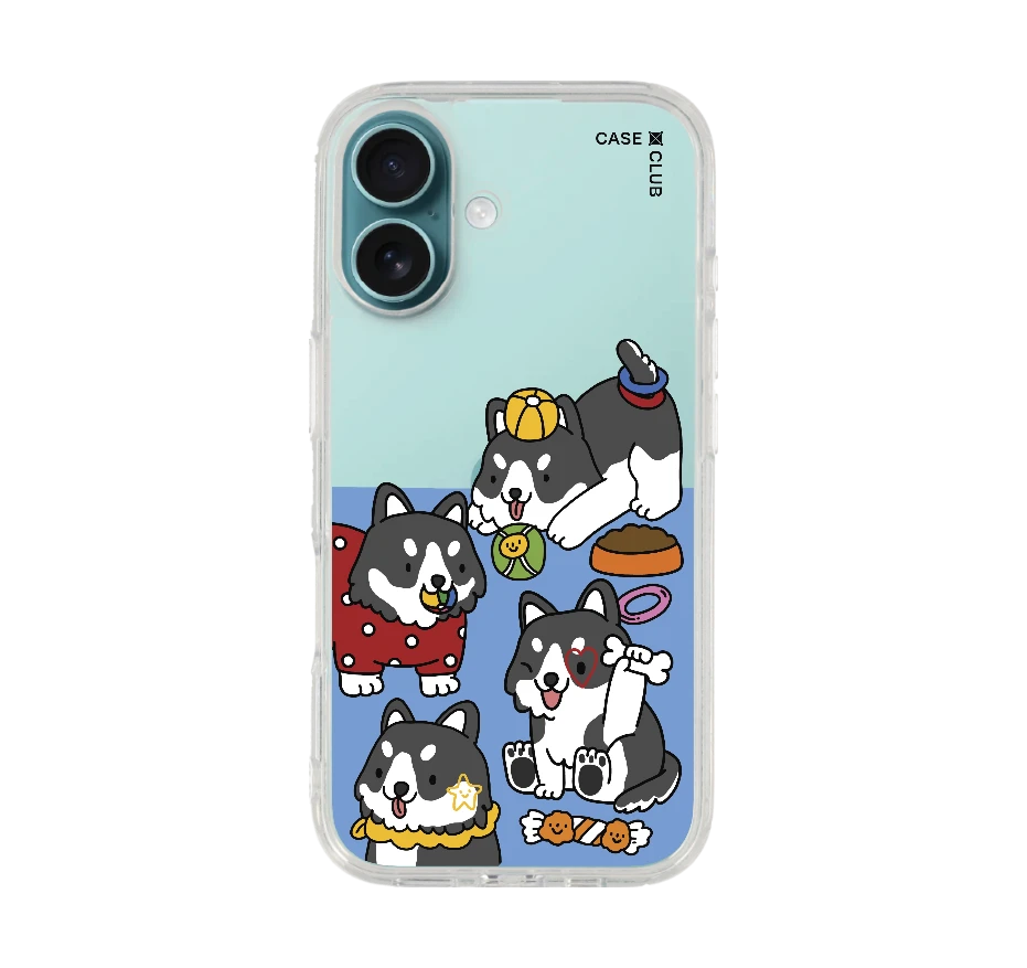 ฮัสกี้สุดป่วนกับของเล่นคู่ใจ