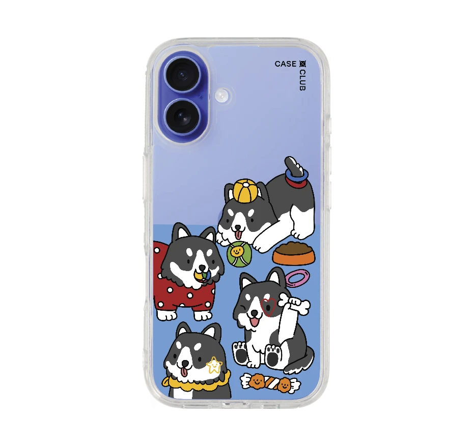 ฮัสกี้สุดป่วนกับของเล่นคู่ใจ