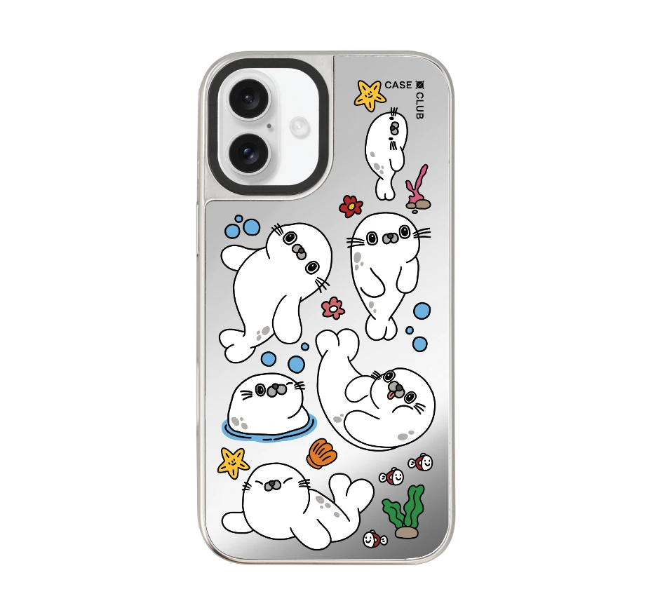 แมวน้ำจอมซน สติกเกอร์ใต้ทะเล