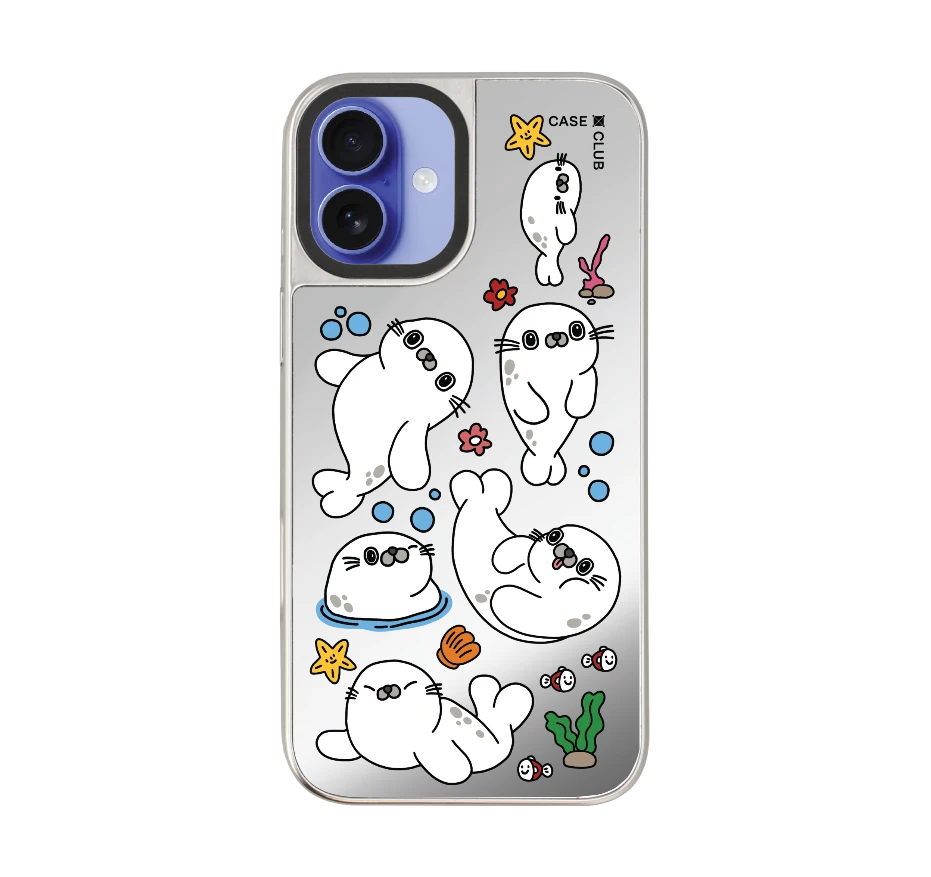 แมวน้ำจอมซน สติกเกอร์ใต้ทะเล