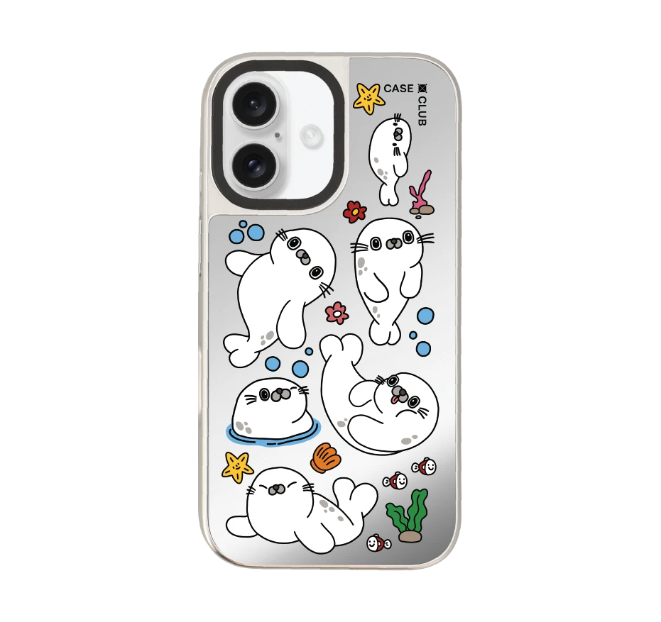 แมวน้ำจอมซน สติกเกอร์ใต้ทะเล