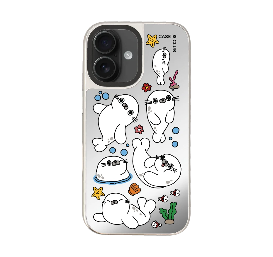 แมวน้ำจอมซน สติกเกอร์ใต้ทะเล