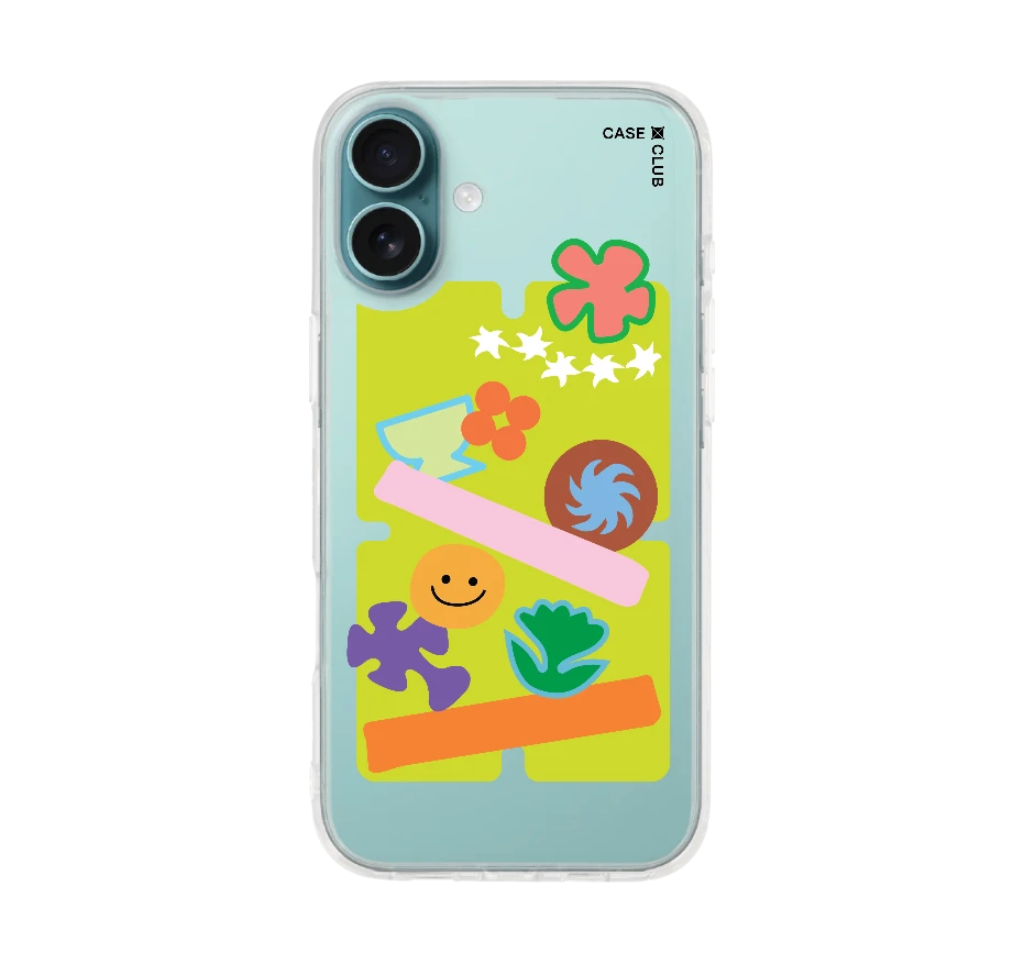 สติ๊กเกอร์ยิ้มสดใส