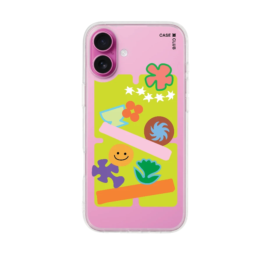 สติ๊กเกอร์ยิ้มสดใส