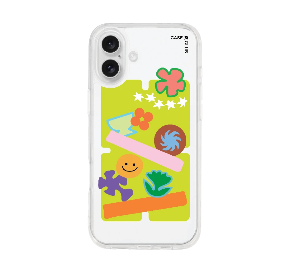 สติ๊กเกอร์ยิ้มสดใส