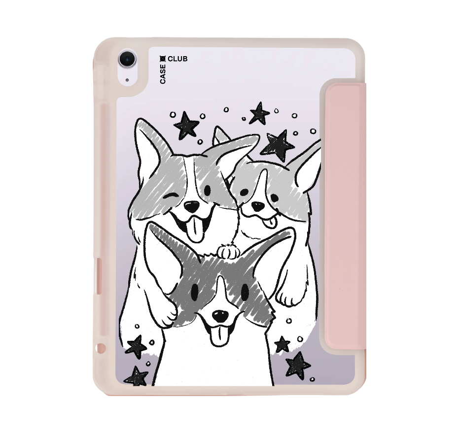 corgi trio