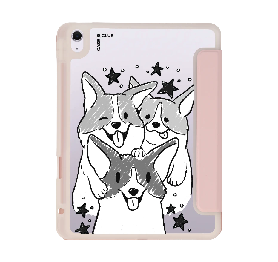 corgi trio