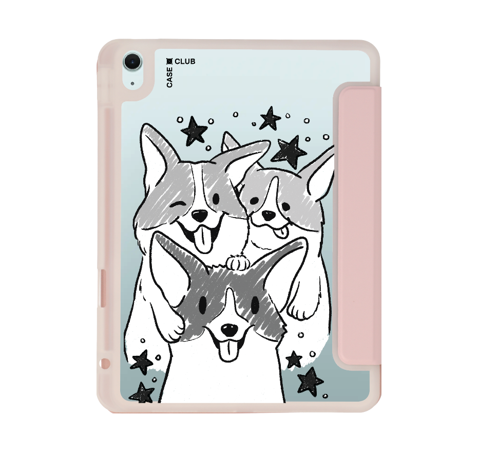 corgi trio