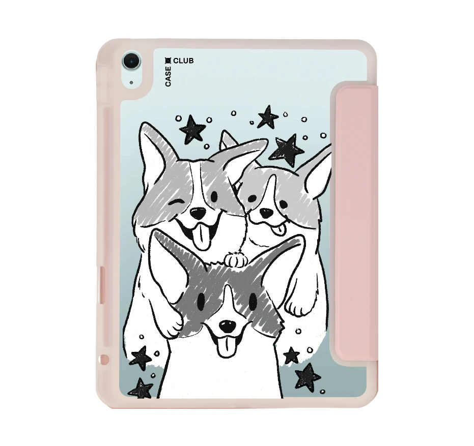 corgi trio