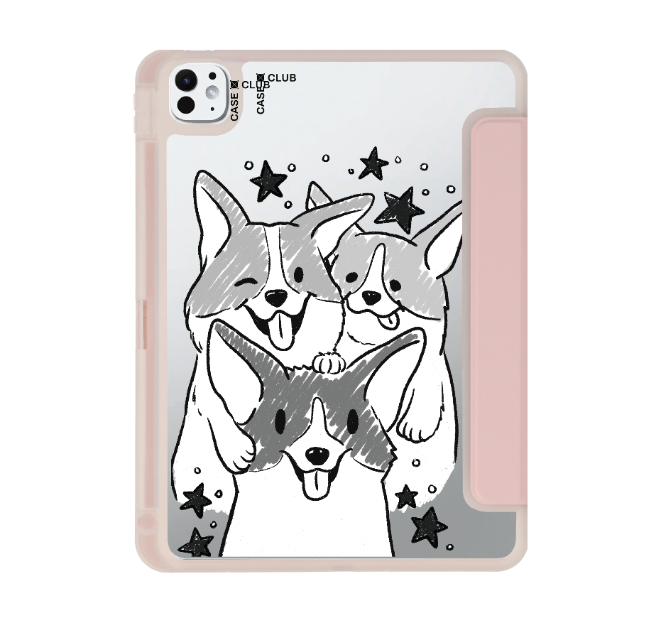 corgi trio