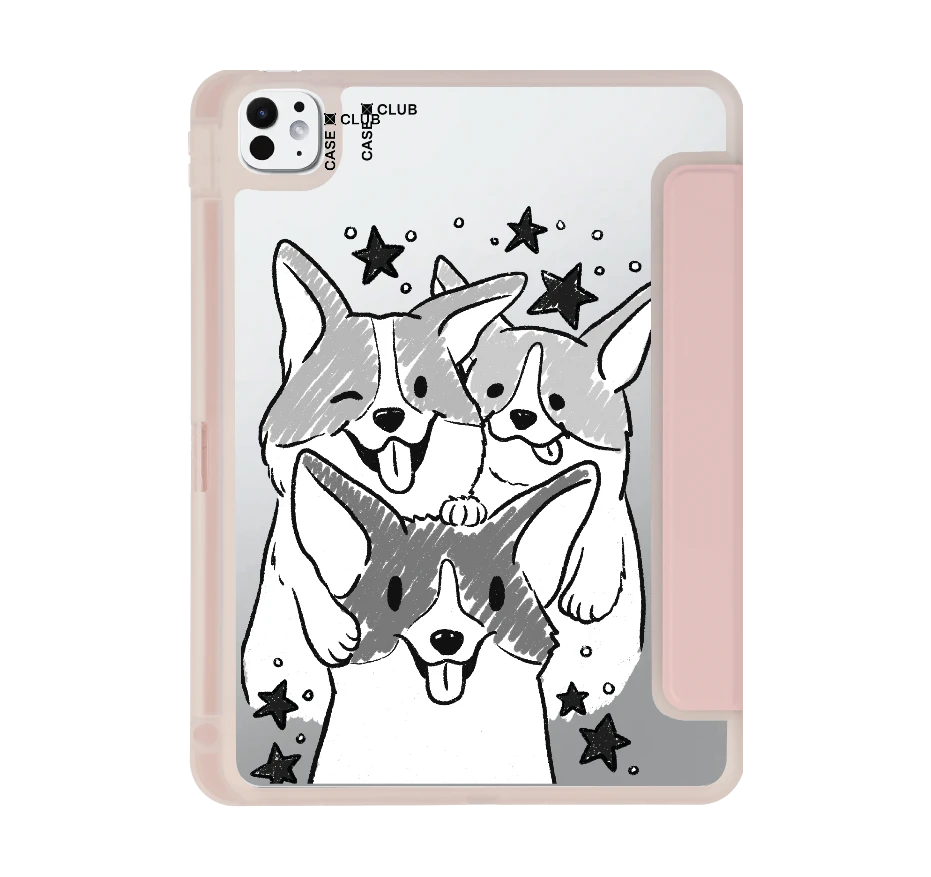 corgi trio
