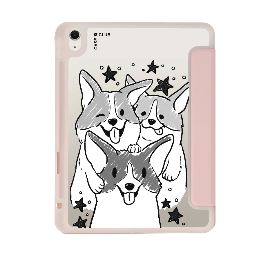 corgi trio