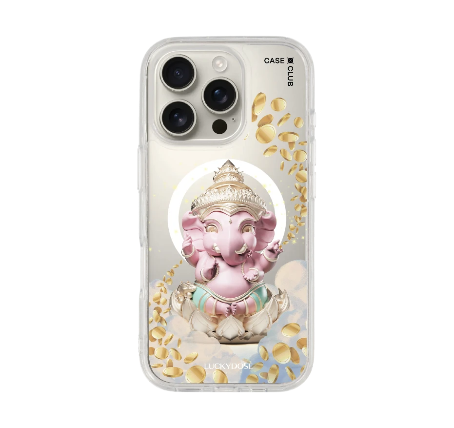 luckydose พระพิฆเนศสีชมูพูพาสเทล