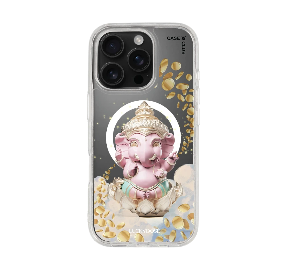 luckydose พระพิฆเนศสีชมูพูพาสเทล