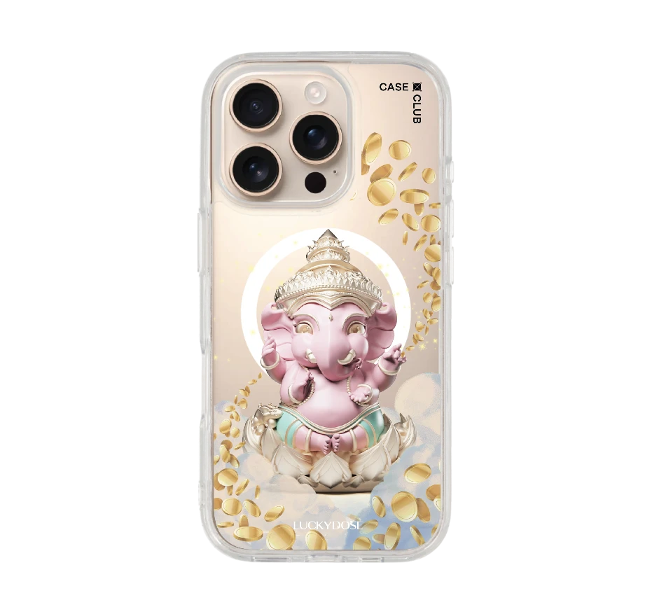 luckydose พระพิฆเนศสีชมูพูพาสเทล