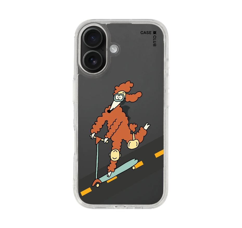 หมาพุดเดิ้ลสกู๊ตเตอร์สายซิ่ง