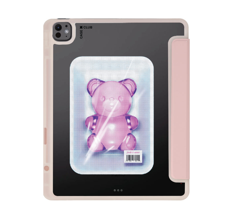 halftone jelly bear